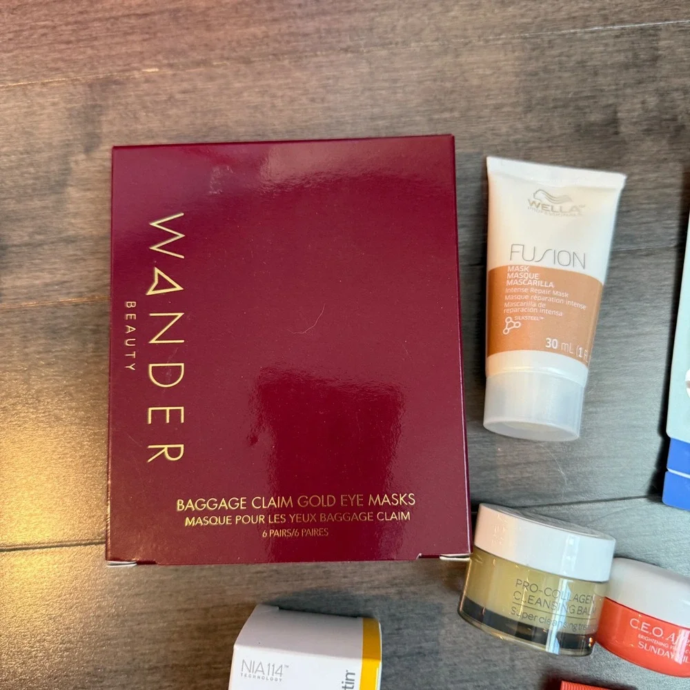 Wander Beauty‎ Sunday Riley Olaplex Elemis Skincare Haircare Travel Bundle 12pc
